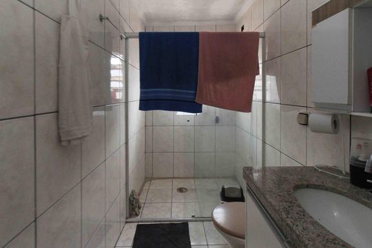 Banheiro da Suite de casa à venda com 3 quartos, 148m² em Jardim Sapopemba, São Paulo