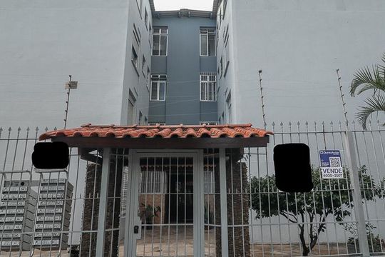 Fachada de apartamento para alugar com 2 quartos, 52m² em São Sebastião, Porto Alegre