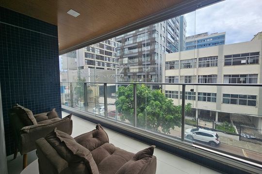 Varanda de apartamento para alugar com 1 quarto, 34m² em Barra, Salvador