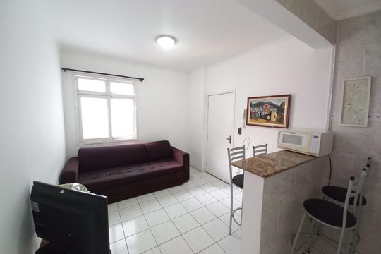 Apartamento para alugar com 1 quarto, 33m² em Itararé, São Vicente