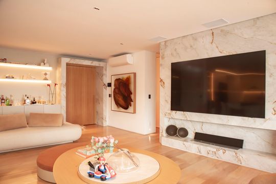 Sala de apartamento à venda com 2 quartos, 160m² em Vila Clementino, São Paulo