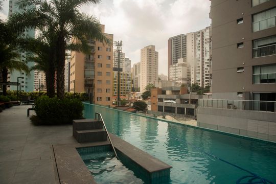 Área comum - Piscina de apartamento à venda com 2 quartos, 160m² em Vila Clementino, São Paulo
