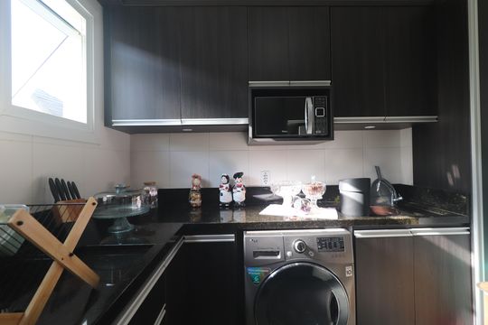 Cozinha de apartamento à venda com 2 quartos, 65m² em Liberdade, Novo Hamburgo