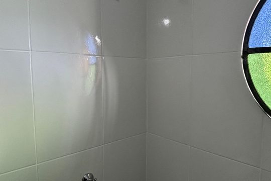 Banheiro de casa para alugar com 3 quartos, 104m² em Vila Helena, Santo André