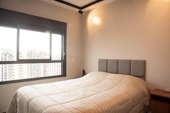 Suíte de apartamento à venda com 2 quartos, 68m² em Vila Clementino, São Paulo