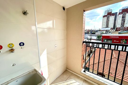 Área de Serviço de apartamento para alugar com 2 quartos, 46m² em Jardim Flor da Montanha, Guarulhos
