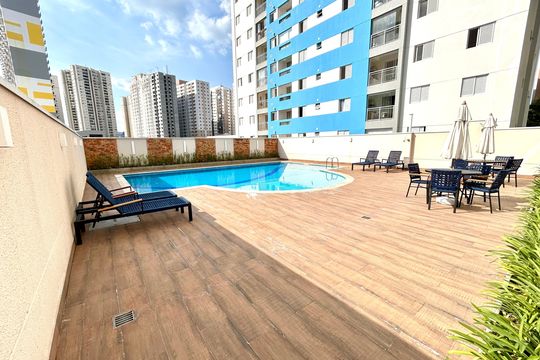 Área comum - Piscina de apartamento para alugar com 2 quartos, 46m² em Jardim Flor da Montanha, Guarulhos
