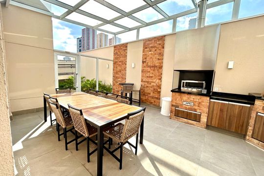 Área comum - Churrasqueira de apartamento para alugar com 2 quartos, 46m² em Jardim Flor da Montanha, Guarulhos