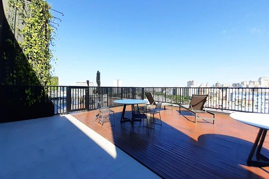 Área externa de apartamento à venda com 1 quarto, 29m² em Cidade Baixa, Porto Alegre
