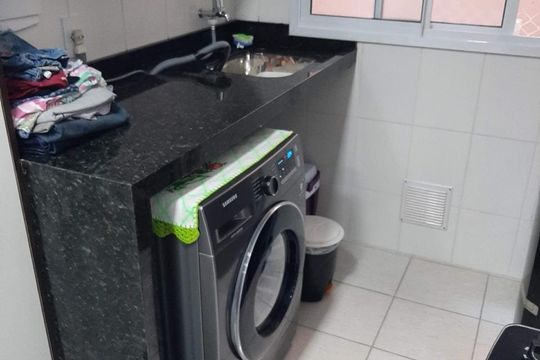 Área de serviço de apartamento à venda com 2 quartos, 46m² em Freguesia do Ó, São Paulo