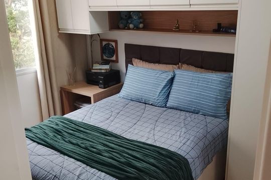 Quarto de apartamento para alugar com 2 quartos, 36m² em Vila Socorro, São Paulo