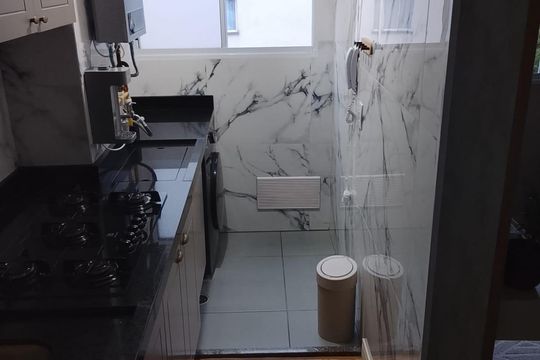 Área de serviço de apartamento à venda com 2 quartos, 36m² em Vila Socorro, São Paulo