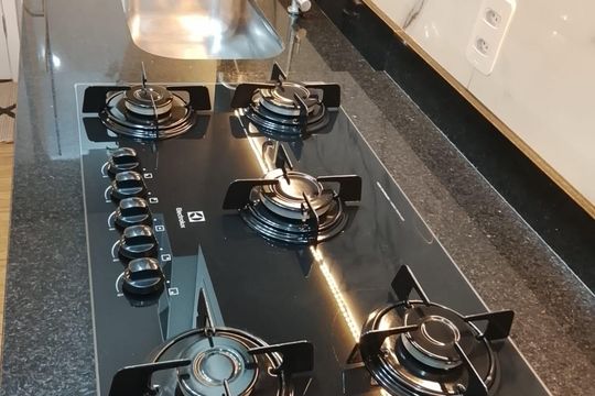 Cozinha de apartamento à venda com 2 quartos, 36m² em Vila Socorro, São Paulo