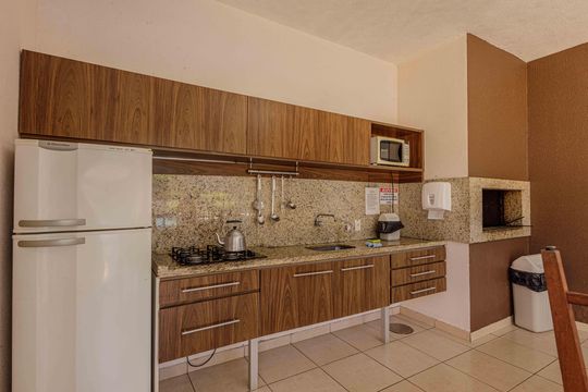 Área comum - Churrasqueira de apartamento à venda com 2 quartos, 62m² em Sarandi, Porto Alegre