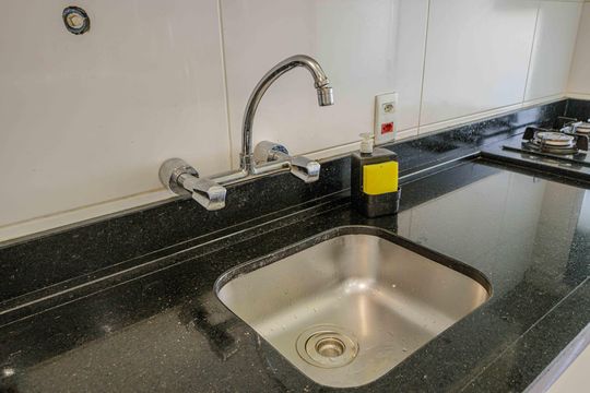 Cozinha de apartamento à venda com 2 quartos, 62m² em Sarandi, Porto Alegre