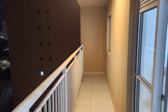 Varanda de apartamento à venda com 1 quarto, 37m² em Vila das Belezas, São Paulo
