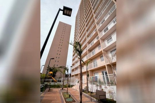 Fachada de apartamento à venda com 1 quarto, 37m² em Vila das Belezas, São Paulo