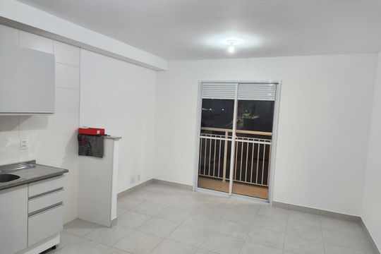 Sala de apartamento à venda com 1 quarto, 37m² em Vila das Belezas, São Paulo