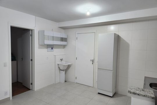 Sala de apartamento à venda com 1 quarto, 37m² em Vila das Belezas, São Paulo