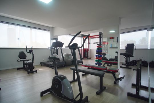 Área comum - Academia de apartamento para alugar com 3 quartos, 167m² em Morro do Espelho, São Leopoldo
