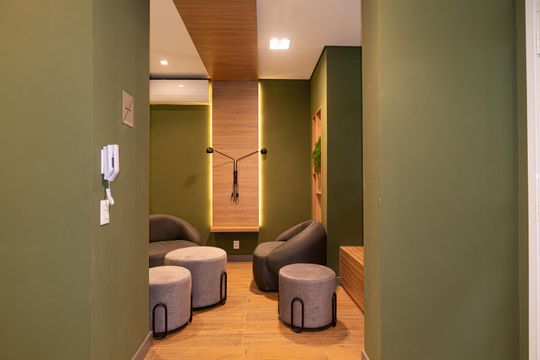 Área comum - Coworking de kitnet/studio à venda com 1 quarto, 29m² em Vila Buarque, São Paulo