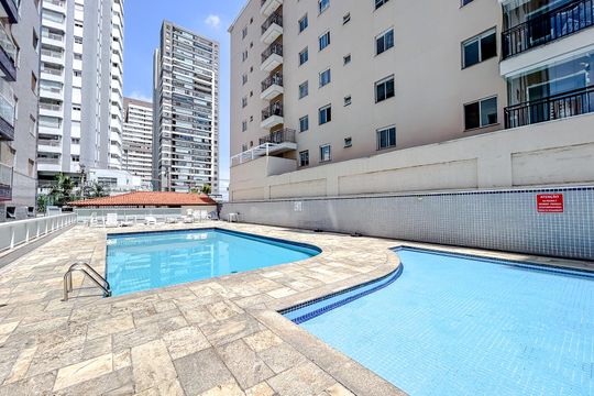 Área comum - Piscina de apartamento à venda com 3 quartos, 90m² em Tatuapé, São Paulo