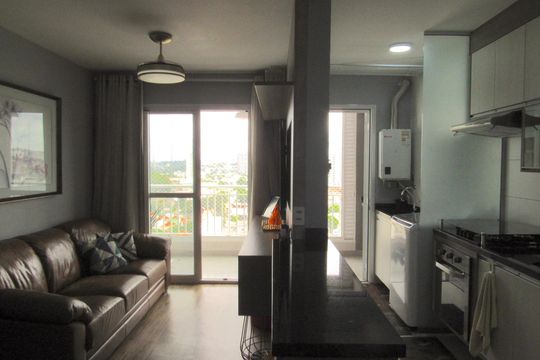 Sala - Cozinha de apartamento à venda com 3 quartos, 70m² em Presidente Altino, Osasco