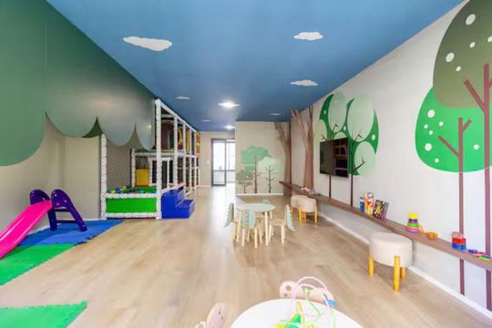 Área comum de kitnet/studio à venda com 1 quarto, 24m² em Cidade Monções, São Paulo