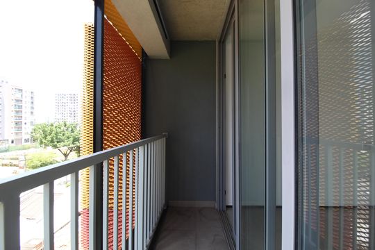 Varanda de kitnet/studio à venda com 1 quarto, 30m² em Indianópolis, São Paulo