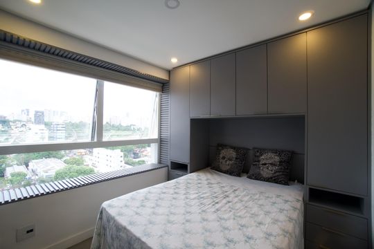 Suíte de kitnet/studio à venda com 1 quarto, 30m² em Pinheiros, São Paulo