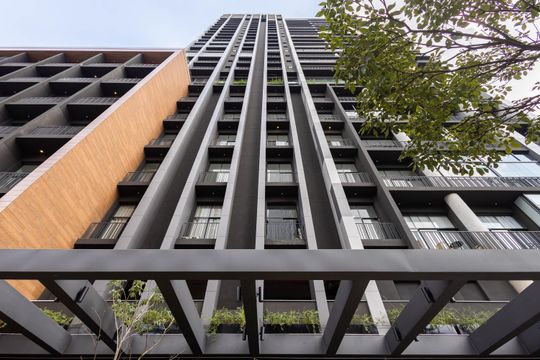 Fachada de apartamento à venda com 1 quarto, 70m² em Pinheiros, São Paulo