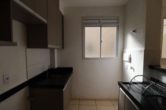 Cozinha  de apartamento para alugar com 2 quartos, 50m² em Chácaras Hipica, Ribeirão Preto