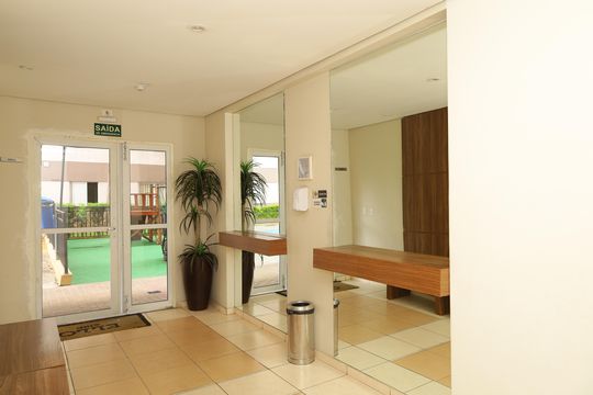 Área comum - Saguão do prédio de apartamento à venda com 2 quartos, 44m² em Vila Carmosina, São Paulo