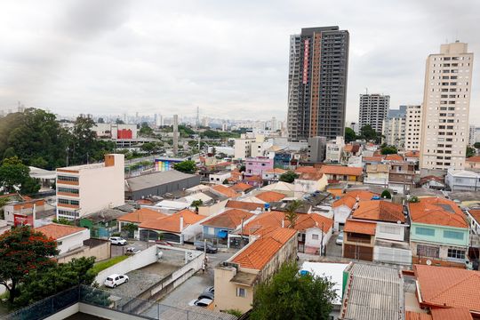 Vista da Sacada de apartamento à venda com 3 quartos, 74m² em Vila Yara, Osasco