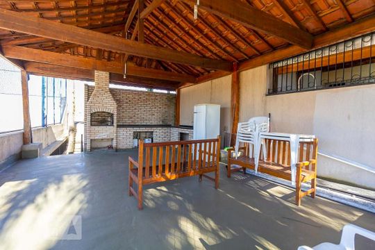 Área comum - Churrasqueira de apartamento à venda com 3 quartos, 74m² em Vila Yara, Osasco