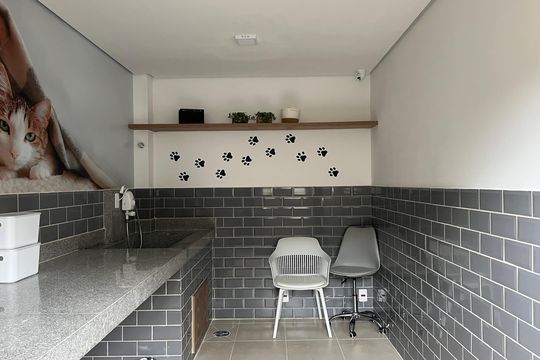 Área comum - Pet de apartamento à venda com 2 quartos, 34m² em Parque Industrial Tomas Edson, São Paulo