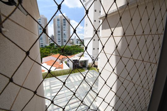 Área de Serviço - Vista de apartamento à venda com 3 quartos, 77m² em Taquaral, Campinas
