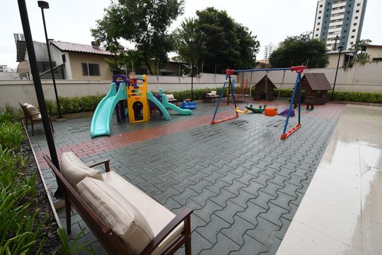 Área comum - Playground de apartamento à venda com 3 quartos, 77m² em Taquaral, Campinas