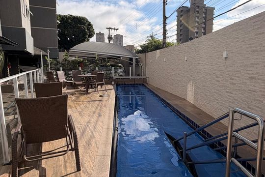 Área comum - Piscina de apartamento para alugar com 2 quartos, 67m² em Eldorado, Contagem