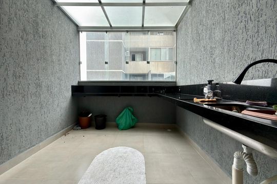 varanda de apartamento para alugar com 2 quartos, 67m² em Eldorado, Contagem