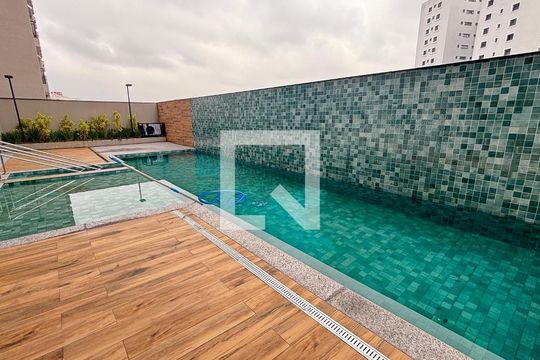 Área comum - Piscina de apartamento à venda com 2 quartos, 64m² em Parque das Nações, Santo André