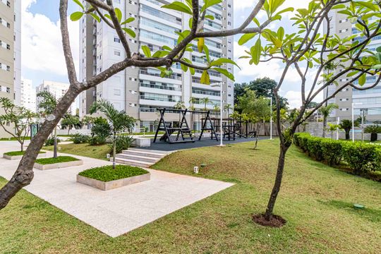Fachada do bloco de apartamento à venda com 3 quartos, 149m² em Jardim das Vertentes, São Paulo