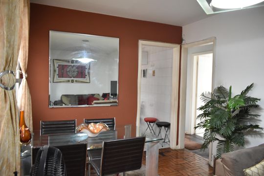 Sala de apartamento à venda com 2 quartos, 72m² em Vila Monte Alegre, São Paulo