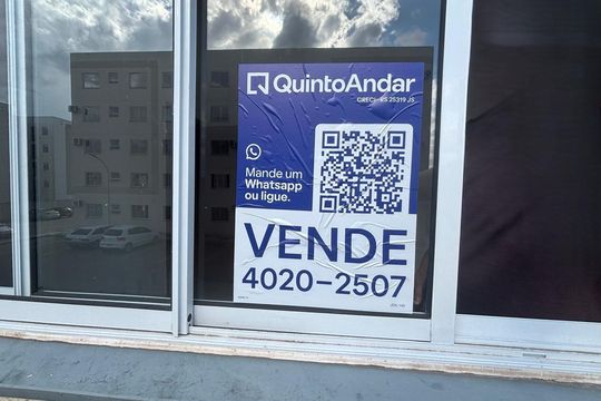 Placa Cod.JDIL-143 de apartamento para alugar com 2 quartos, 52m² em Santos Dumont, São Leopoldo