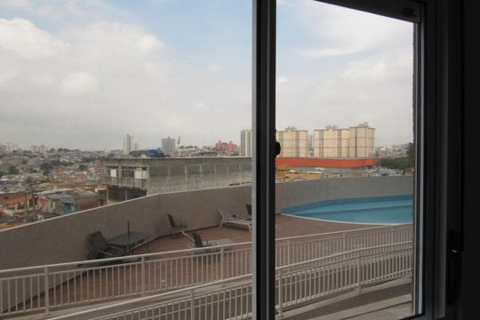 Quarto - Vista de apartamento à venda com 1 quarto, 42m² em Vila Yolanda, Osasco