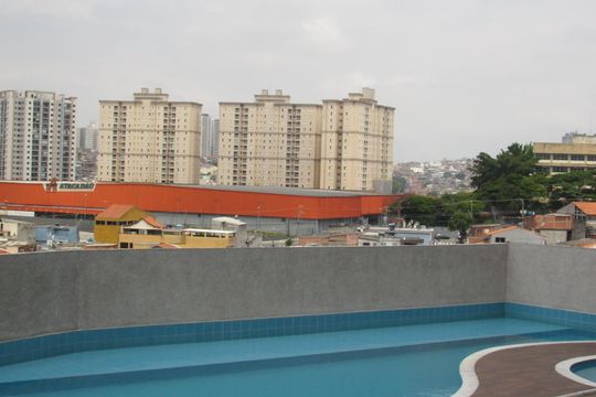 Área comum - Piscina de apartamento à venda com 1 quarto, 42m² em Vila Yolanda, Osasco