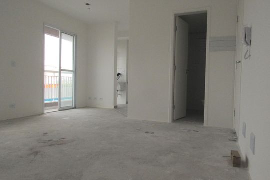 Sala - Cozinha de apartamento à venda com 1 quarto, 42m² em Vila Yolanda, Osasco