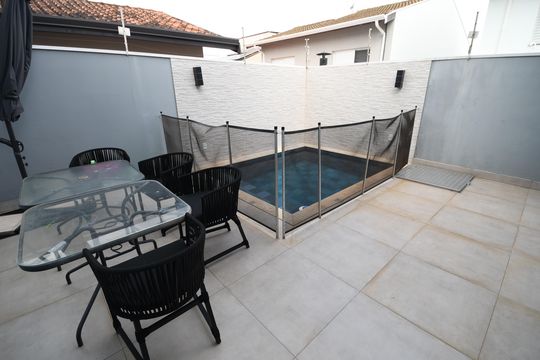 Quintal de casa à venda com 3 quartos, 129m² em Cidade Universitária, Campinas