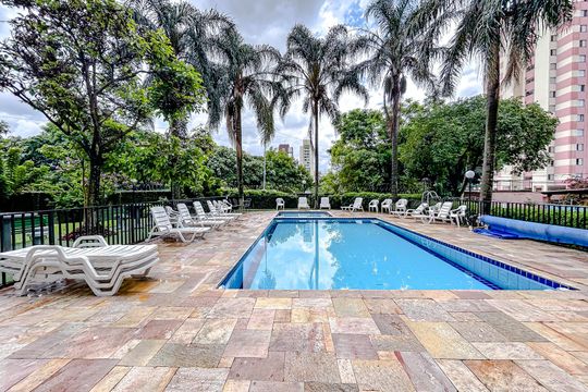 Área comum - Piscina de apartamento à venda com 2 quartos, 57m² em Chácara Califórnia, São Paulo