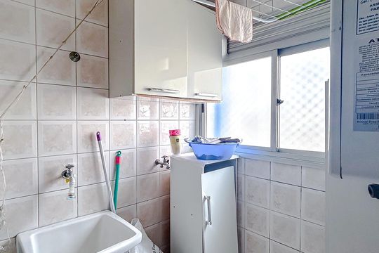 Área de Serviço de apartamento à venda com 2 quartos, 57m² em Chácara Califórnia, São Paulo
